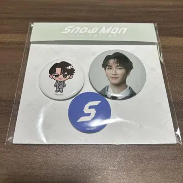 SnowMan 한국 서울 POP-UP 와타나베 쇼타 캔뱃지 세트