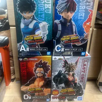 나의 히어로 아카데미아 제일복권 라스트원 A상 C상 4개 세트 피규어