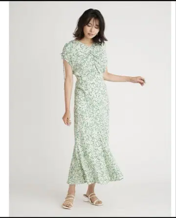 새상품 프레이 아이디 빈티지 플라워 프린트 셋업
