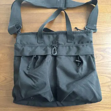 YMCLKY 블랙 토트백 헬멧백