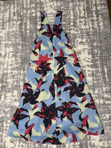 DRIES VAN NOTEN 올 패턴 롱 원피스 36 드리스반노튼