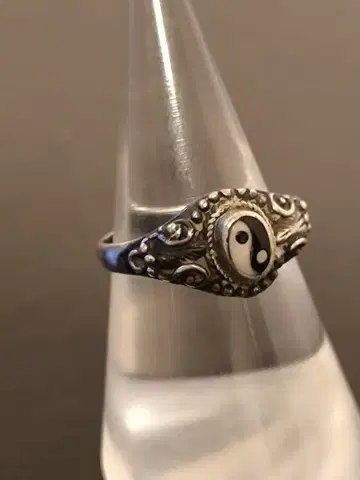 빈티지 음양 Yin Yang 반지 925실버 silver