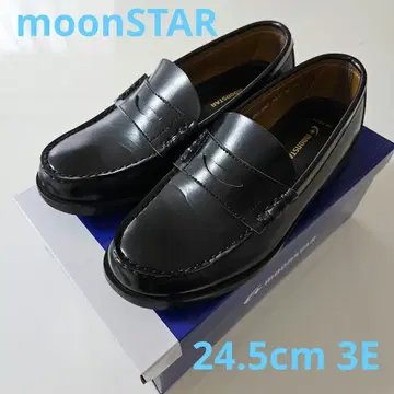 moonSTAR BVL540 블랙 24.5cm 합성 피혁 로퍼