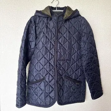 LAVENHAM 퀼팅 자켓 38 네이비