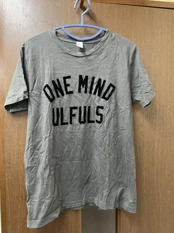 ONE MIND ULFULS 울프 T셔츠 그레이 M사이즈
