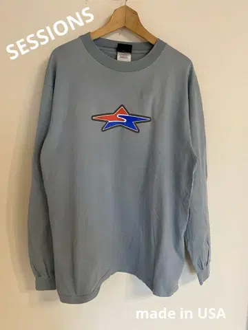 SESSIONS 롱 T 블루 세션즈