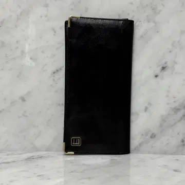 잉글랜드제 dunhill 던힐 장지갑 블랙 천연 가죽