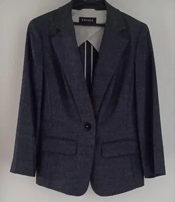ESCADA 다크 그레이 자켓 38