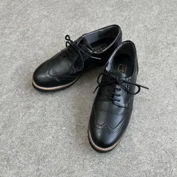 새상품급 히미코 레인 레인 슈즈 22cm 블랙 로퍼