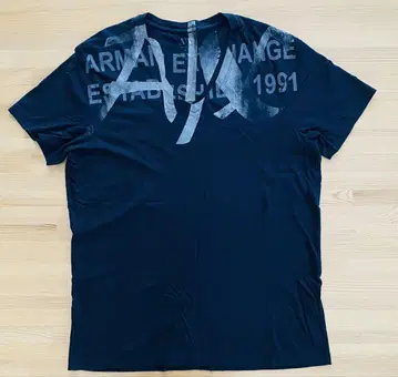 Armani Exchange 블랙 T셔츠 L