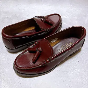 HARUTA 천연 가죽 로퍼 23cm