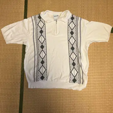Texture Park 화이트 피케 셔츠