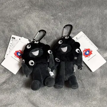 블랙 미야쿠미야쿠 마스코트 스탠딩 시팅 세트