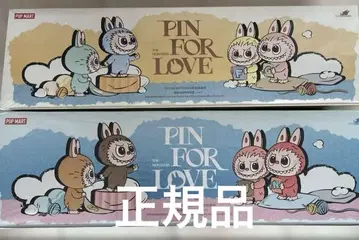 정품 LABUBU PIN FOR LOVE 소트 박스 2BOX
