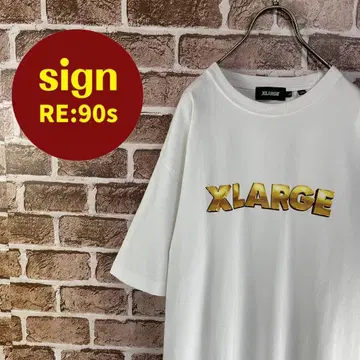 XLARGE 엑스라지 빅 프린트 로고 T셔츠