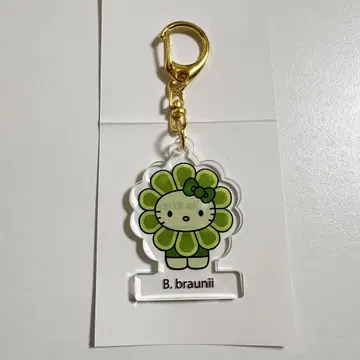 오사카 간사이 박람회 일본관 한정판 봇리오코쿠스 모키티 시크릿 키링