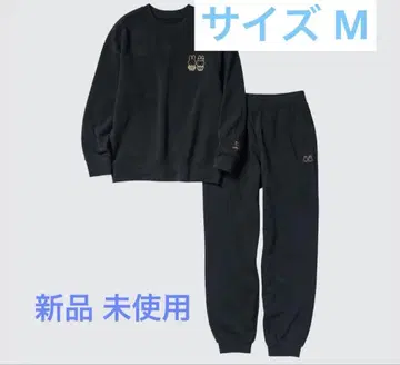 유니클로 미피 M 블랙 울트라 스트레치 룸웨어 새상품