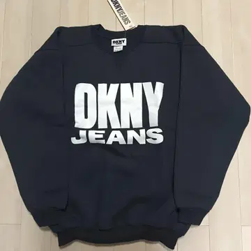 USA 제조 90s 빈티지 DKNY 다나카란 뉴욕 맨투맨