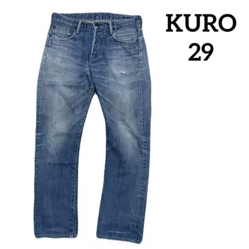 KURO DIAMANTE 데님 팬츠 라이트 블루 29*QI
