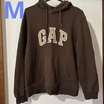 GAP 갭 후드티 브라운 속기모 올드갭