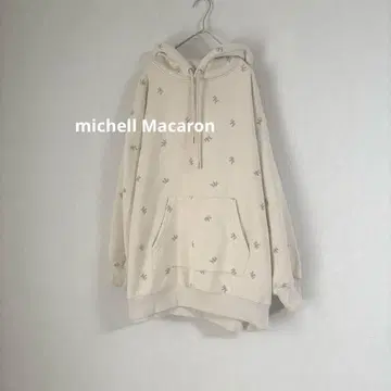 michell Macaron 롱 후드티 후디 후드 속기모