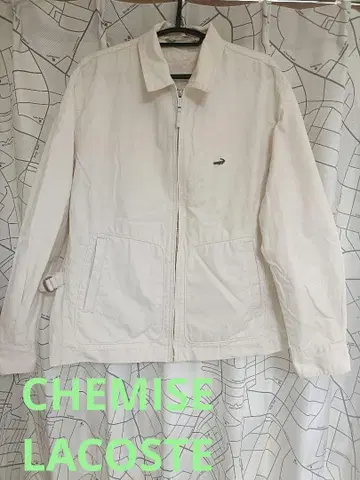CHEMISE LACOSTE 베이지색 긴팔 자켓