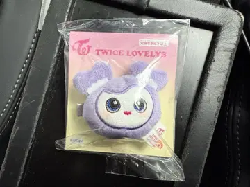 TWICE LOVELYS 봉제 인형 헤어핀 사나