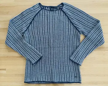 [새상품급] Armani Exchange 네이비 리브 스웨터 L/G