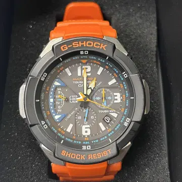 작동품 GW-3000M-4AJF 전파 솔라 블랙 오렌지