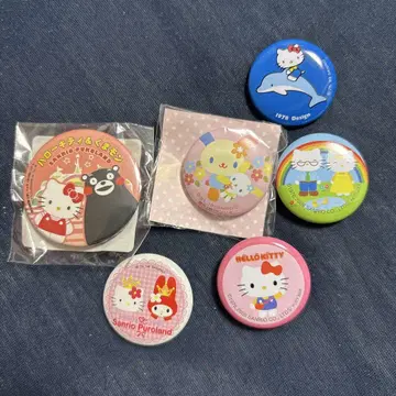 레트로 캔뱃지 세트 레어 포함!