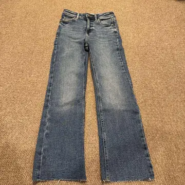 [미사용] ZARA 와이드 레그 데님 EUR 32