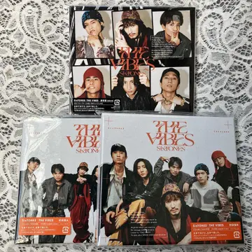 SixTONES THE VIBES 3형태 CD+BD VVS