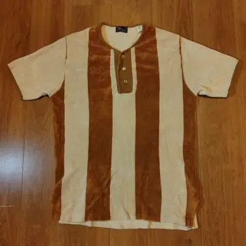 60's SEARS 벨로아 헨리넥 T셔츠