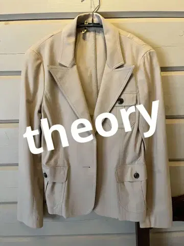 theory 띠어리 베이지 테일러드 자켓 슬림핏