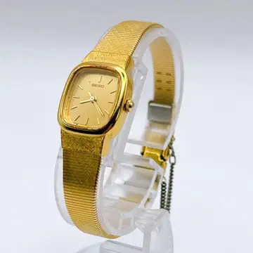 세이코 여성용 손목시계 쿼츠 골드 002