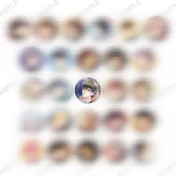 스타마이 준브라 캔뱃지 마키 케이타 6점 세트