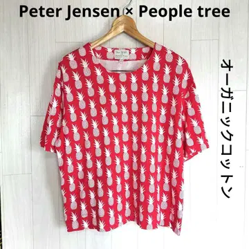 Peter Jensen 피플트리 코튼 T셔츠 파인애플 패턴
