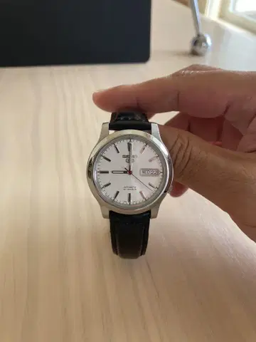 세이코 5 자동 와인딩 손목시계