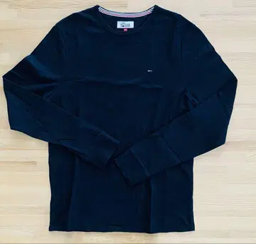 TOMMY HILFIGER DENIM 블랙 긴팔 셔츠 L
