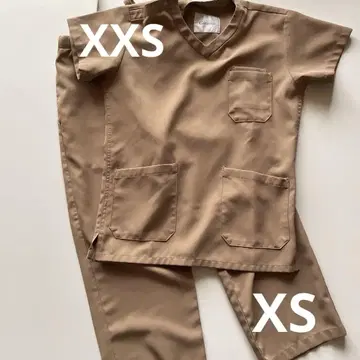 Classico PACK 스크럽 상하의 세트 베이지 XS