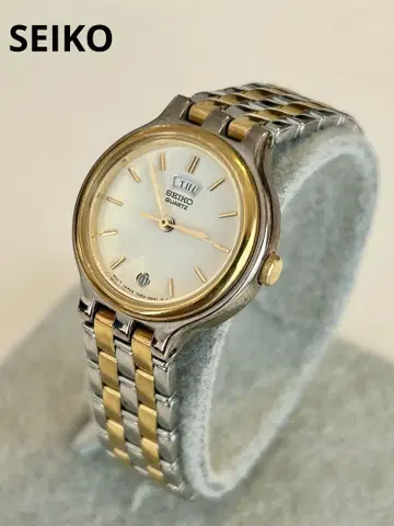 SEIKO 세이코 7N83-0021 여성용 쿼츠 손목시계 작동품