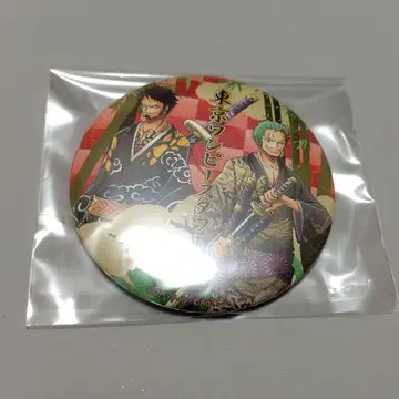 ONEPIECE 캔뱃지 조로 로우