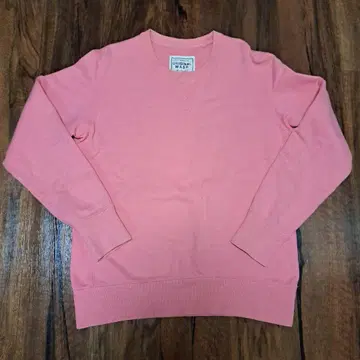 UNIQLO 맨투맨 무지 핑크