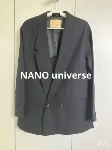 L.B. 01 블랙 테일러드 자켓 나노 유니버스
