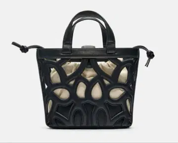 [미사용] ZARA 컷워크 미니 토트백