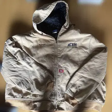 Dickies 후드 부착 자켓 5XL 베이지