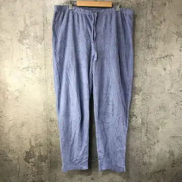 Y6014 구제 의류 무지 팬츠 파자마 팬츠 블루 퍼플 90s Y2K