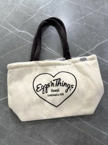 Eggs'n Things 에그스 토트백 괌 판매상품 새상품