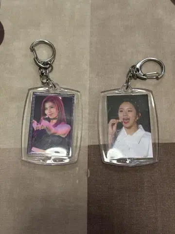 TWICE 사나 채영 키링