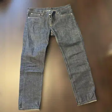 A.P.C. 스트레이트 데님 다크 블루 사이즈 32